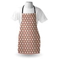 thumbnail image 3 of Geometric Apron Abstract Disc Shaped Circle Motif Round Retro Wrench Art Deco Inspired Mosaic, Unisex Kitchen Bib Apron with Adjustable Neck for Cooking Baking Gardening, Multicolor, by Ambesonne, 3 of 3