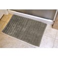 thumbnail image 4 of DII 24x17" Modern Cotton Ultra Soft Ribbed Chunky Bath Rug in Cool Gray, 4 of 6