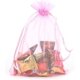 thumbnail image 3 of 100 bolsas de organza de colores aleatorios de 10 x 15 cm (4 x 6 pulgadas) compatibles con bolsas de regalos de fiesta, bolsas de caramelos, 3 of 4