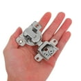 thumbnail image 4 of Hidden Door Hinges Soft Closing Face Frame Cabinet Hinges Zinc Alloy Kitchen Cabinet Hardware 2pcs, 4 of 8