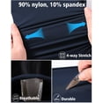 thumbnail image 5 of Mens Hiking Pants Lightweight Nylon Stretch Cargo Work Pants for Men Waterproof with Pockets, 5 of 7