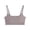 Purple, variant on Comfortable Adjustable Bra No Underwire Seamless Bra for Women Maternity Strapless Bra Bras for plus Size Women Womens Bras Front Closure