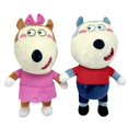 thumbnail image 2 of Peluches de la familia Wolfoo, Pando, Katie y Lucy, de Anime, para niños y niñas., 2 of 5