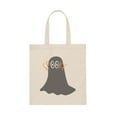 thumbnail image 4 of Ghost Canvas Tote Bag Designs | Halloween Trick or Treat Bag, 4 of 7