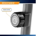 thumbnail image 5 of Bicicleta estática reclinada Marcy con resistencia ME-709, 5 of 5