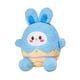 thumbnail image 2 of Conejo de cáscara de huevo de Pascua, lindo conejito de peluche de 25 cm de altura para decoración del hogar azul, 2 of 9