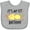 AC-Heather Grey, variant on Inktastic Its My 1st Birthday with Lemons Boys or Girls Baby Bib