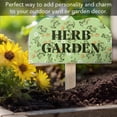 thumbnail image 4 of Highland Home Herb Garden  Decorative Shaped Garden Stake, 4 of 5