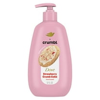 Dove Crumbl Moisturizing Liquid Hand Soap Strawberry Cookie, 12 oz
