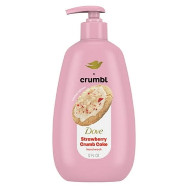 Dove Crumbl Moisturizing Liquid Hand Soap Strawberry Cookie, 12 oz