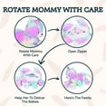 thumbnail image 6 of PixieCrush Unicorn Cat Plushie - Mommy Cat Unicorn with 4 Baby Kittens - Magical Pillow Plushies for Girls Ages 3-8 - Big Stuffed Animals - Ideal Gift for Girls 5 x 10 x 8 inches, 6 of 7