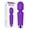 Purple, variant on Birdsexy AV Vibrator for Women,Female G-spot Vibrator USB Rechargeable Personal Massager Wand for Couples,Pink