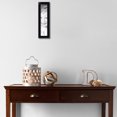thumbnail image 3 of ArtToFrames 4" x 17" Satin Black Bull Nose Picture Frame, 4x17 inch Black Wood Poster Frame (WOM-1417), 3 of 7