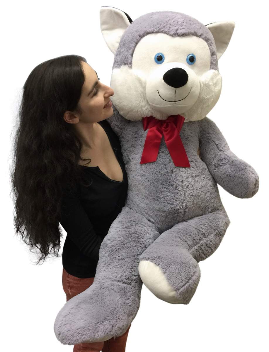 5ft tall stuffed husky
