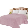 thumbnail image 1 of Cobertor Ligero Liso Matrimonial Hotelero Suave Y Calientito MELOCOTTON HOGAR MOD ROSA PASTEL, 1 of 5