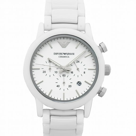 Emporio Armani Luigi Chronograph White Dial Men's Watch AR1499
