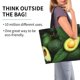 thumbnail image 2 of Disketp Fresh Avocados Bolsa Tote Estampada para Mujer, Bolso de Hombro y de Mano para Compras y Viajes, 2 of 8
