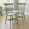 thumbnail image 4 of Sauder New Grange Spindle Back Chairs (2 pk), Pewter Green, 427843, 4 of 5
