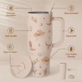 thumbnail image 2 of Vaso SANDJEST con mango de acero inoxidable de 40 onzas, 2 of 7