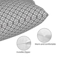 thumbnail image 3 of Kdxio Cotton Pillow Cases 20"x30" Pillowcases,Soft and Breathable Bedroom Pillow Cases-Gray Plaid, 3 of 8