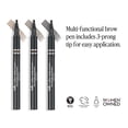 thumbnail image 3 of Bolígrafo para cejas Billion Dollar Brows The Microblade Effect Raven Black, 3 of 8