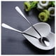 thumbnail image 4 of 6 cucharas de té y café de acero inoxidable con mango largo y 20 trapos de cocina absorbentes y gruesos que no dejan pelusa, 4 of 8