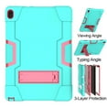 thumbnail image 2 of Goldcherry For Lenovo Tab P10 10.1 Case 2018 Released Shockproof With KickStand Case Heavy Duty Protective Cover Shell For Lenovo Tab P10 TB-X705F TB-X705L 10.1 Inch Tablet (Mint Green+Pink), 2 of 6