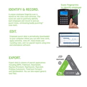 TimeTrax Elite Biometric Time Clock System
