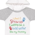 thumbnail image 4 of Inktastic Social Worker Like Mommy Boys or Girls Baby Bodysuit, 4 of 5