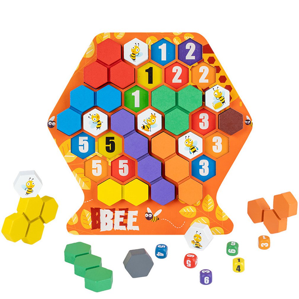 Kids Gift Honeycomb Puzzle Bee Hive Game Wooden Hexagon Blocks For Montessori Thinking Family Board Game Build Their Honeycomb Colorful Walmart Canada Kids Gift Honeycomb Puzzle Bee Hive Game Wooden Hexagon Blocks For Montessori Thinking Family Board Game Build Their Honeycomb Colorful Walmart Canada
