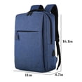 thumbnail image 3 of Laptop Backpack Ergonomic Casual USB Port Business Backpack Travel Backpack, 3 of 8