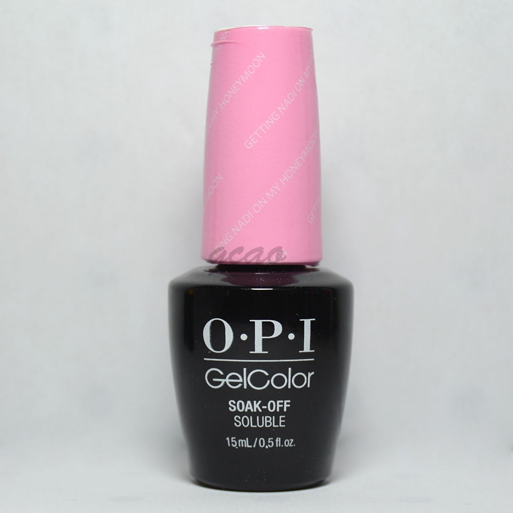 OPI Soak-Off UV Gel Polish Getting nadi on my honeymoon GCF82