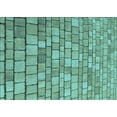 thumbnail image 1 of Ahgly Company Machine Washable Indoor Rectangle Transitional Turquoise Green Area Rugs, 6' x 9', 1 of 7