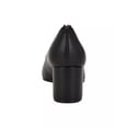 thumbnail image 3 of Tommy Hilfiger Womens NANYA Logo Faux Leather Block Heels, 3 of 4