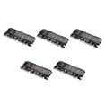 thumbnail image 1 of 5X M.2 NVMe SSD NGFF to PCIE 3.0 X16 Adapter M Key Interface Card Suppor PCI Express 2230-2280 Size M.2 Full Speed, 1 of 8