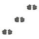 thumbnail image 4 of Minnieouse 1 par de guantes sin dedos, cómodos, simples, térmicos, medio dedo, funda para calentar las manos, calentador de manos, guante para Negro 3piezas, 4 of 6