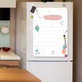thumbnail image 4 of CSChome Fridge Magnet Whiteboard Magnetic Whiteboard – Erasable Smooth Writing Self adhesive Foldable Non scratch A3/A4 Size, 4 of 7
