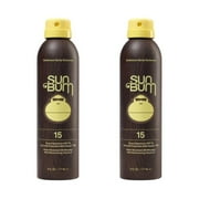 Sun Bum Sun Bum Original Spf 15 Sunscreen Spray Vegan and Reef Friendly (octinoxate & Oxybenzone Free) Broad Spectrum Moisturizing Uva/uvb Sunscreen With Vitamin E 2 Pack