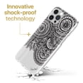 thumbnail image 3 of Case Yard iPhone-11-Pro-Max Case Clear Soft & Flexible TPU Ultra Low Profile Slim Fit Thin Shockproof Transparent Bumper Protective Cover Drop Protective Cell Phone Cases (Doodle Circles), 3 of 8