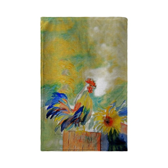 Betsy Drake Interiors s Rooster Beach Towel