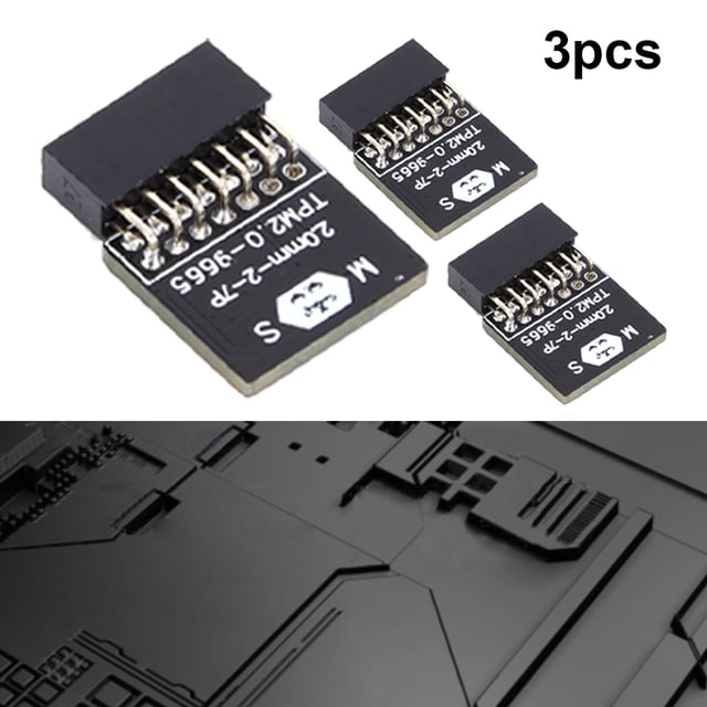 Interfaz LPC Del Procesador Cifrado TPM 2.0 para ASUS/MSI/ASRock (14 Pines MSI)