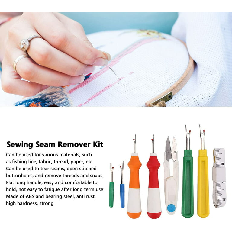 Sewing Seam Ripper Tool 8Pcs, Colorful Seam Assortment Thread