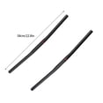 thumbnail image 2 of stanreset Light/Matte Full Horizontal Handlebar Mountain Bike Aluminum Alloy Bar Racing One-shaped Ultralight Straight Handle Light Black, 2 of 7