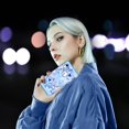 thumbnail image 4 of Casetego for iPhone XR Case,Heavy Duty Shockproof Protection Hard Plastic Bumper +Soft Silicone Rubber Protective Case,Blue Butterfly, 4 of 7