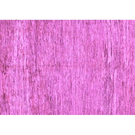 Ahgly Company Machine Washable Indoor Rectangle Abstract Purple Modern Area Rugs, 7' x 10'