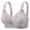 Gray, variant on Lace Wireless Full Coverage Bars for Women No Underwire