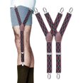 thumbnail image 1 of Y Shirt Holder Dress Shirt Garter with Non-Slip Locking Clips and Adjustable Straps, 1 of 4