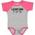 thumbnail image 3 of Inktastic Leapling- 2-29-24- Leap Year Boys or Girls Baby Bodysuit, 3 of 5