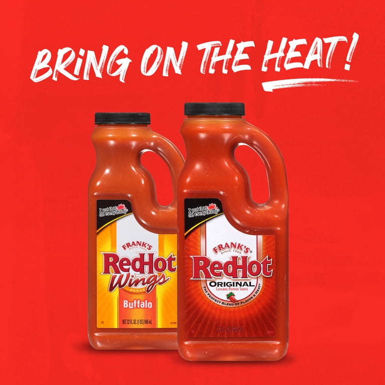 Frank's RedHot Kosher Original Cayenne Pepper Hot Sauce 32 fl oz