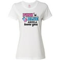thumbnail image 3 of Inktastic Pink or Blue Abuela Loves You Women's T-Shirt, 3 of 5